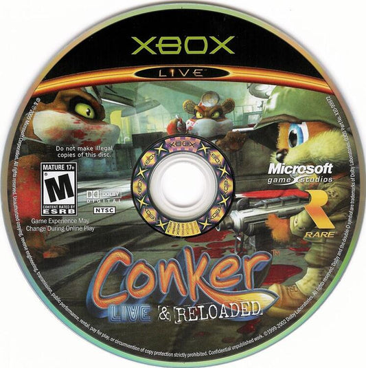 Conker Live and Reloaded *BC360,XB1* *Insignia* (Loose) (used)
