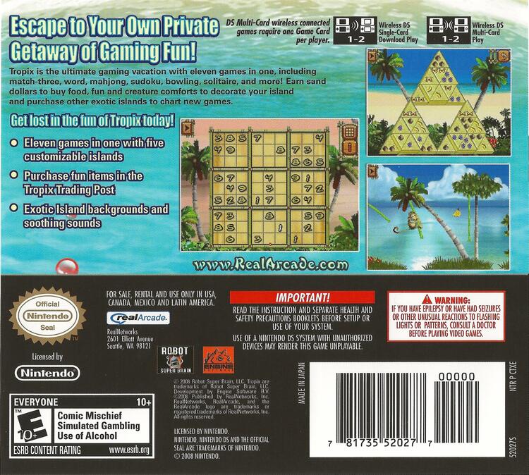 Tropix (Complete) (used)