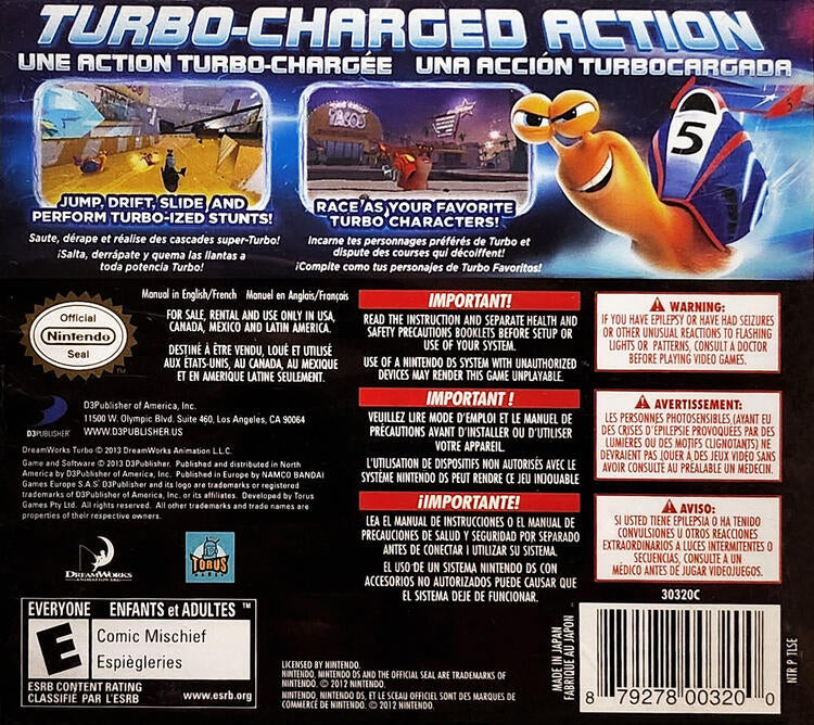 Turbo: Super Stunt Squad (Complete) (used)