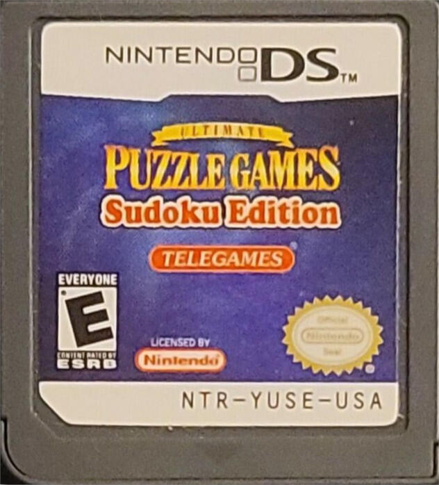 Ultimate Puzzle Games Sudoku Edition (Complete) (used)