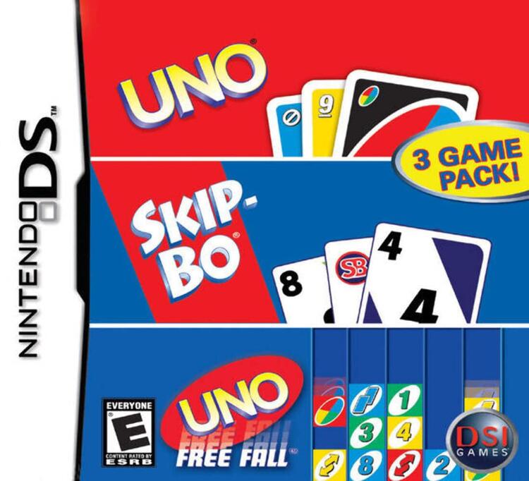 Uno & SkipBo & Freefall (Complete) (used)