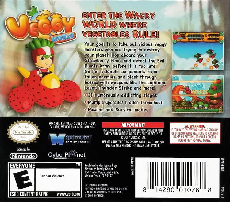Veggy World (Complete) (used)
