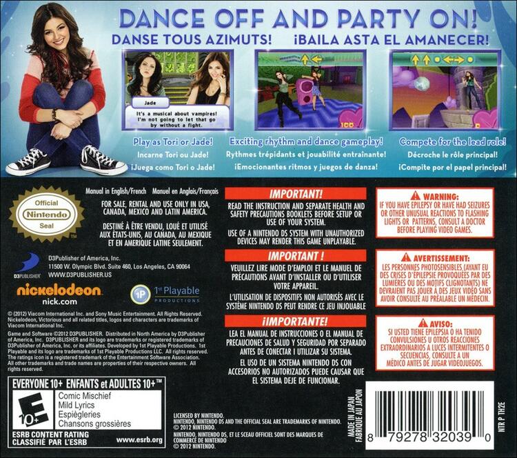 Victorious: Taking The Lead (Complete) (used)