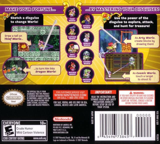 Wario Master of Disguise (Complete) (used)