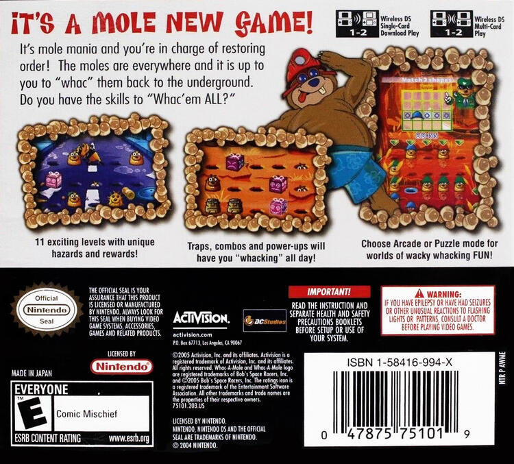 Whac-A-Mole (Complete) (used)