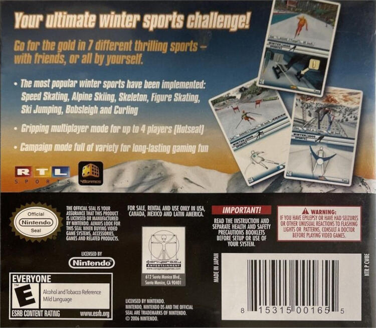 Winter Sports 2 The Next Challenge (Complete) (used)