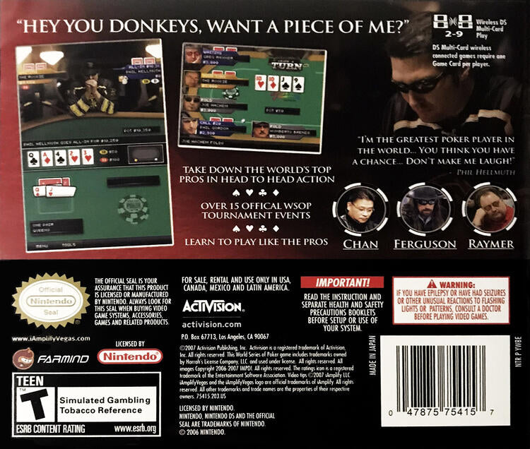 World Series Of Poker 2008 (Complete) (used)