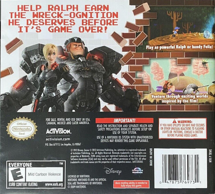 Wreck It Ralph (Complete) (used)