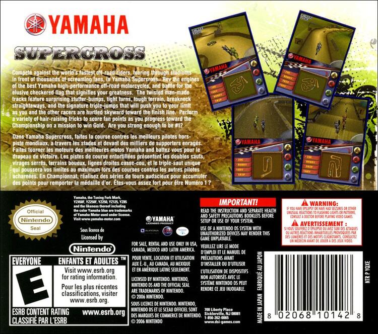 Yamaha Supercross (Complete) (used)