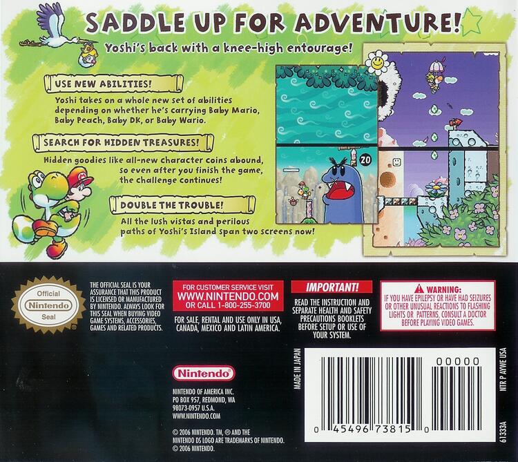 Yoshi's Island DS (Complete) (used)