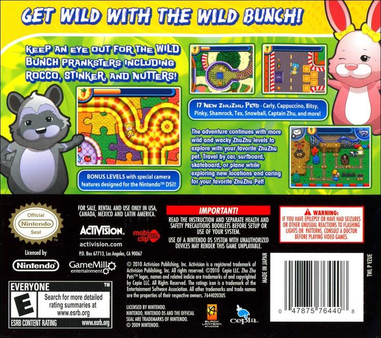 Zhu Zhu Pets 2: Featuring The Wild Bunch (Complete) (used)