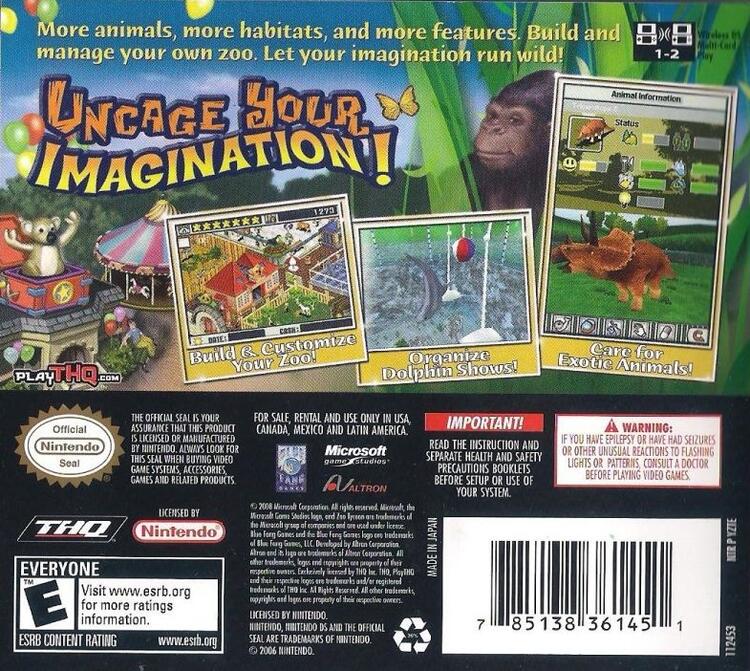 Zoo Tycoon 2 (Complete) (used)