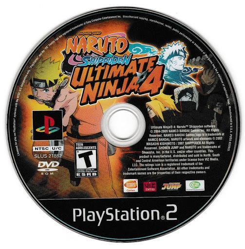 Naruto Shippuden Ultimate Ninja 4 (Loose) (used)