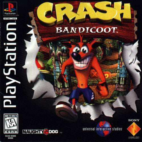 Crash Bandicoot [Black Label] (Complete) (used)