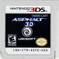 Asphalt: 3D (Loose) (used)