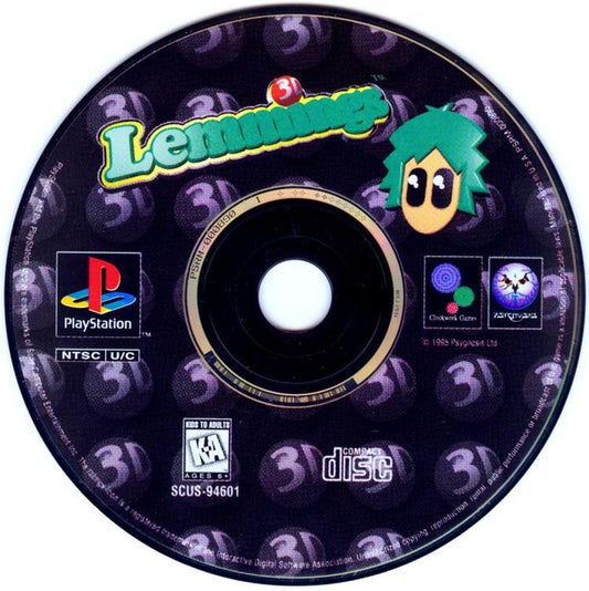 Lemmings 3D (Loose) (used)