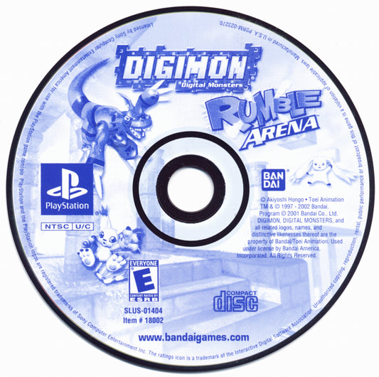 Digimon Rumble Arena (Loose) (used)