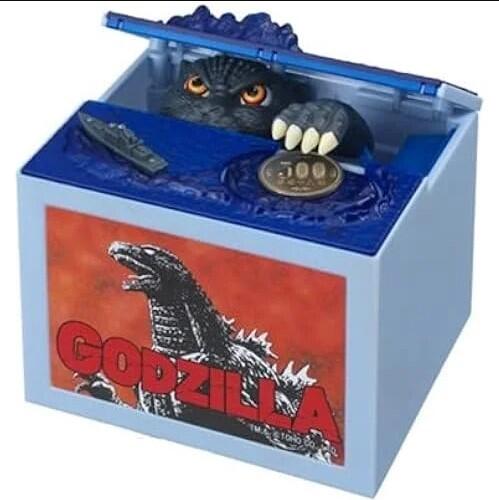 Mischief Coin Bank - New Godzilla (Blue) (new)