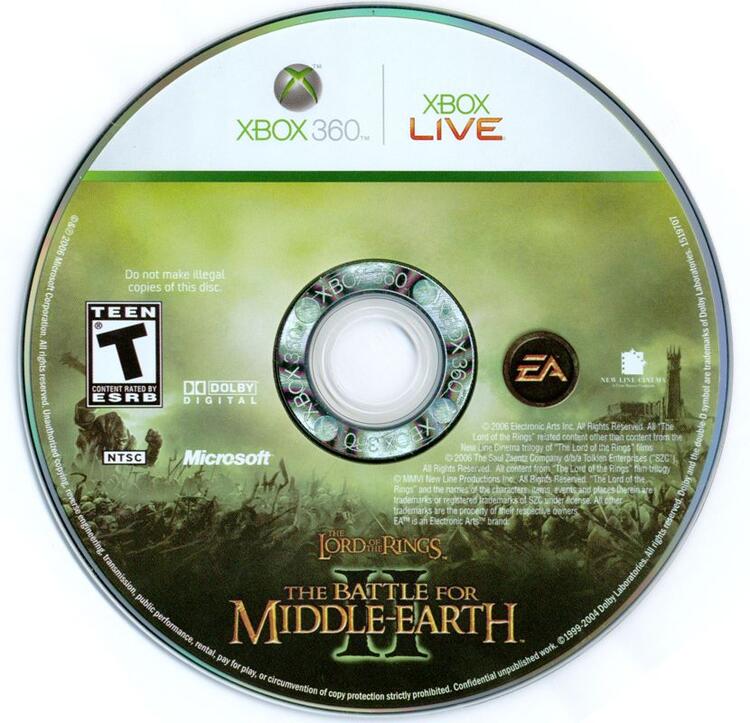 Lord of the Rings Battle for Middle Earth II (Loose) (used)