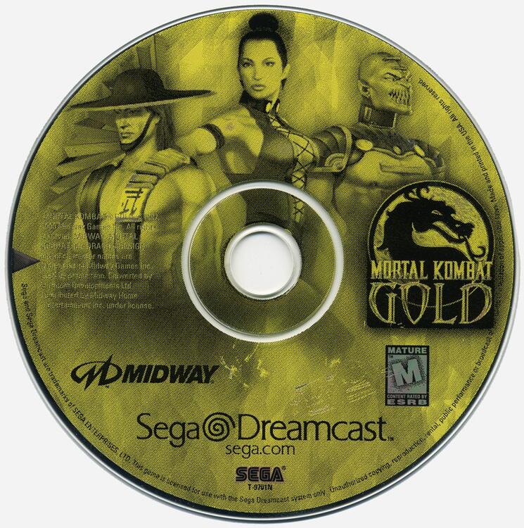 Mortal Kombat Gold (Loose) (used)