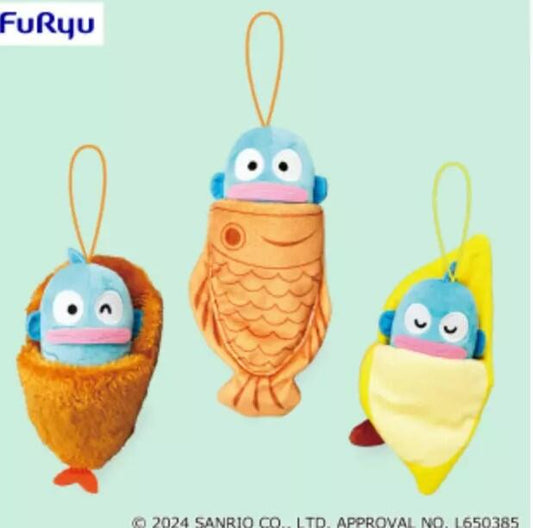 Sanrio Hangyodon Food Sleeping Bag Plush - 3 Types (new)