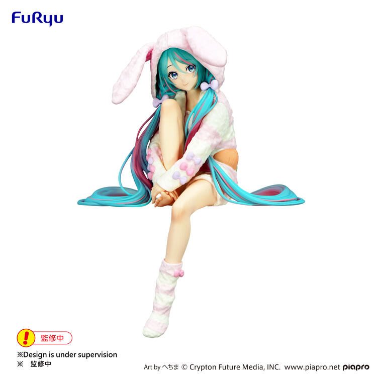 Hatsune Miku Noodle Stopper: Rabbit Ear Hood Pajama (new)