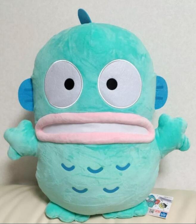 Sanrio Hangyodon Super Super BIG Plush Paku (new)