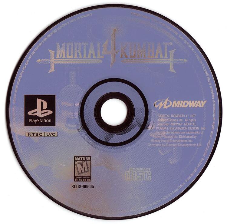 Mortal Kombat 4 (Loose) (used)