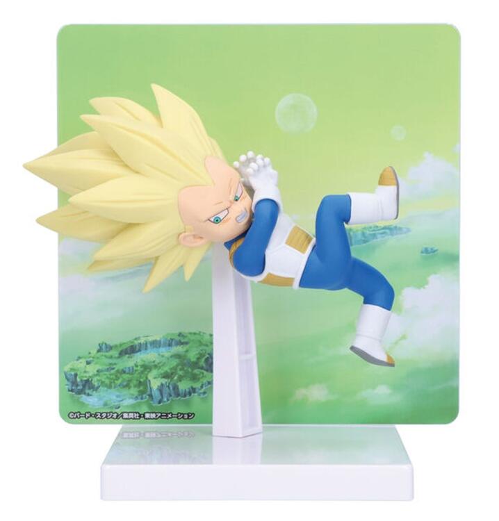 CLEARANCE Dragon Ball Daima Panel Figure: Super Saiyan 3 Vegeta (Mini) (new)
