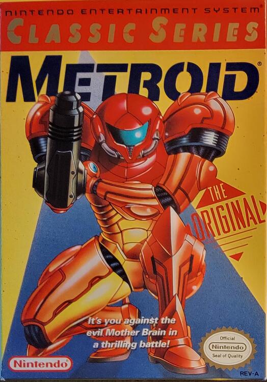 Metroid [Yellow Label] (Loose) (used)