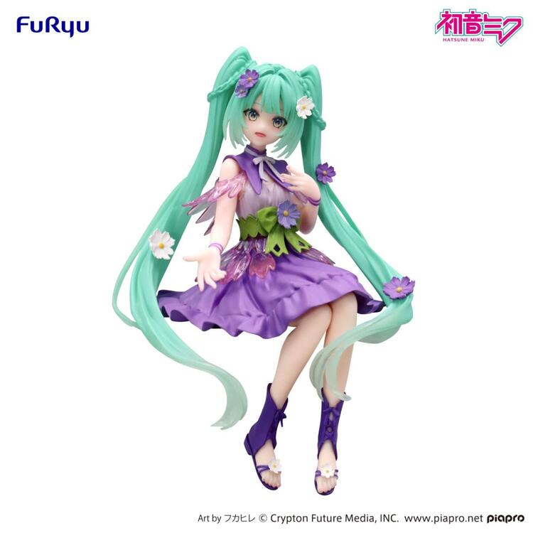 Hatsune Miku Noodle Stopper: Flower Fairy Cosmos Purple Color Ver. (new)