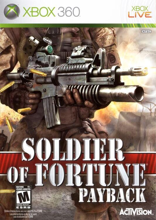 Soldier Of Fortune Payback (Complete) (used)