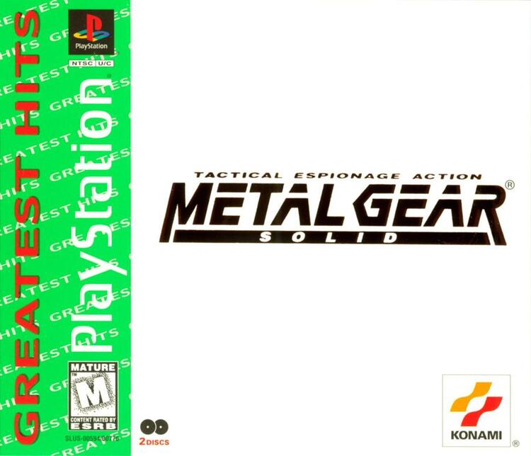 Metal Gear Solid [Greatest Hits] (Complete) (used)