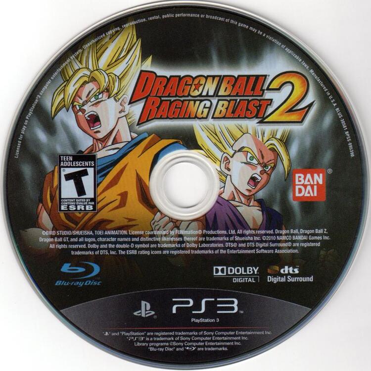 Dragon Ball Raging Blast 2 (Loose) (used)