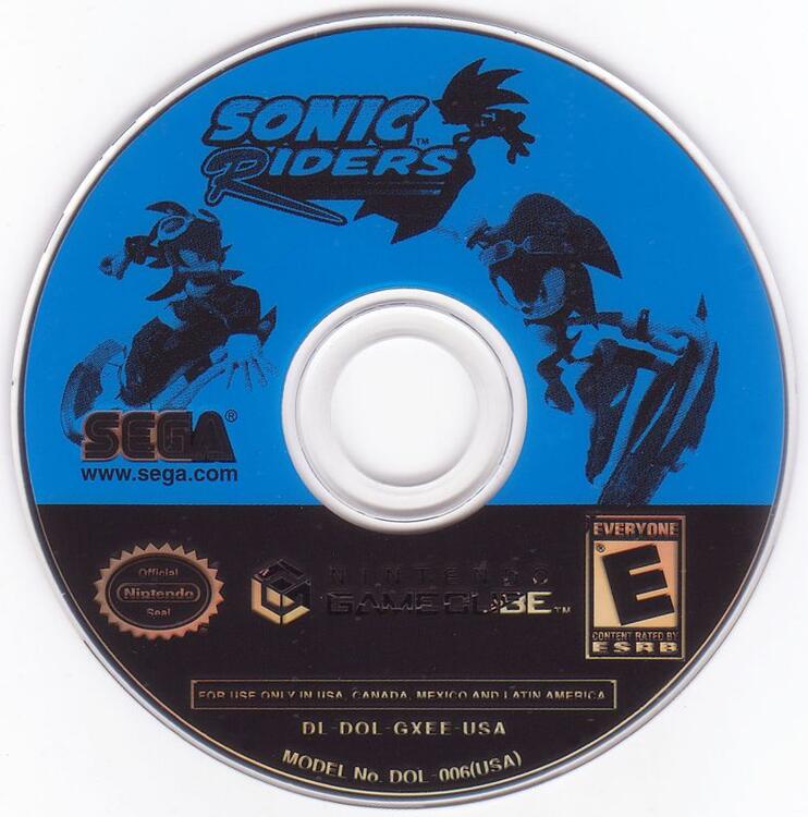 Sonic Riders (Loose) (used)