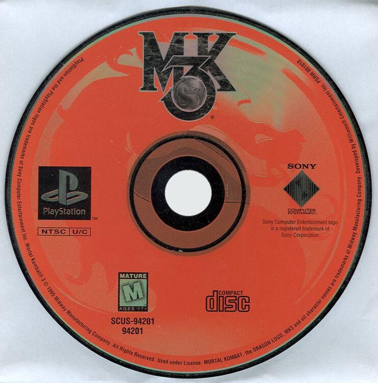 Mortal Kombat 3 (Loose) (used)