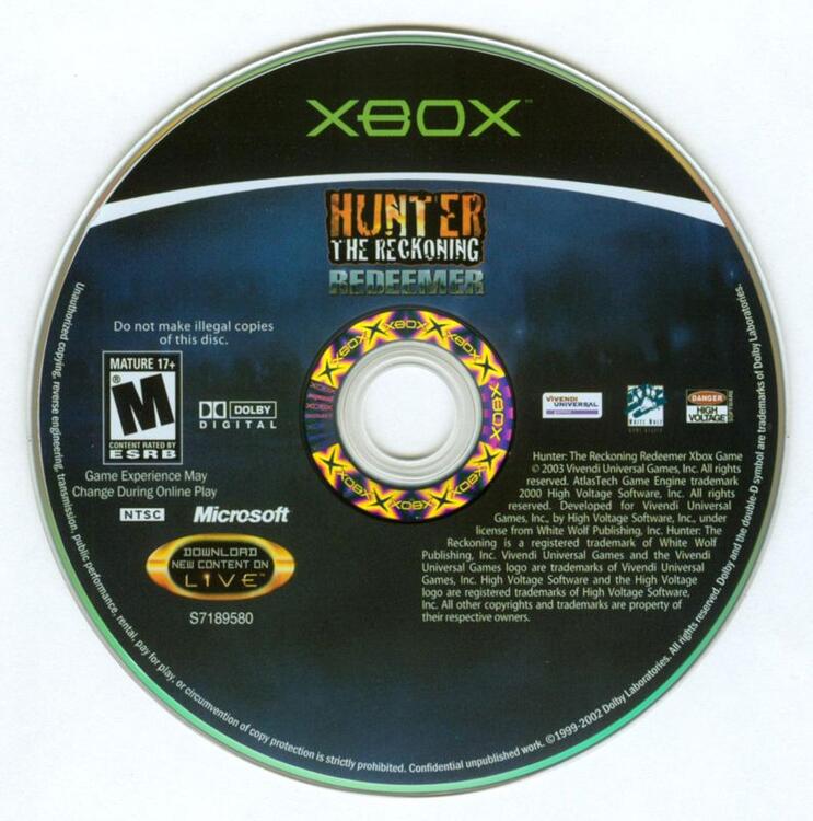 Hunter the Reckoning Redeemer (Loose) (used)