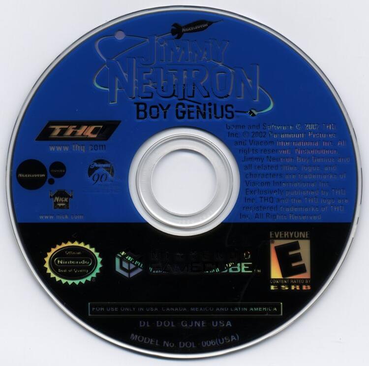 Jimmy Neutron Boy Genius (Loose) (used)