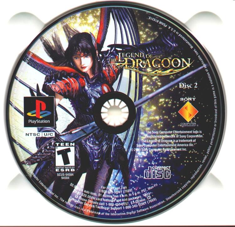 Legend of Dragoon (Loose) (used)