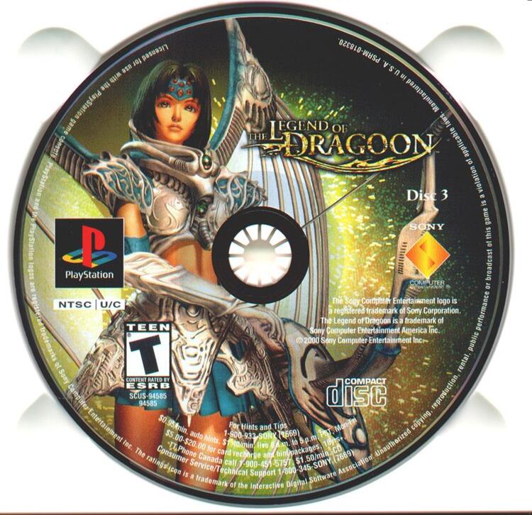 Legend of Dragoon (Loose) (used)