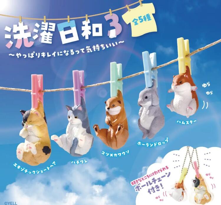 Laundry Day Animals Vol.3 Blind Box (new)