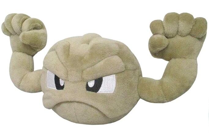 Sanei Pokemon All-Star Plush - PP137 Geodude (new)