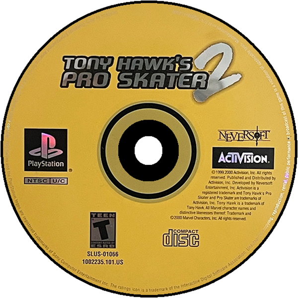 Tony Hawk's Pro Skater 2 (Loose) (used)