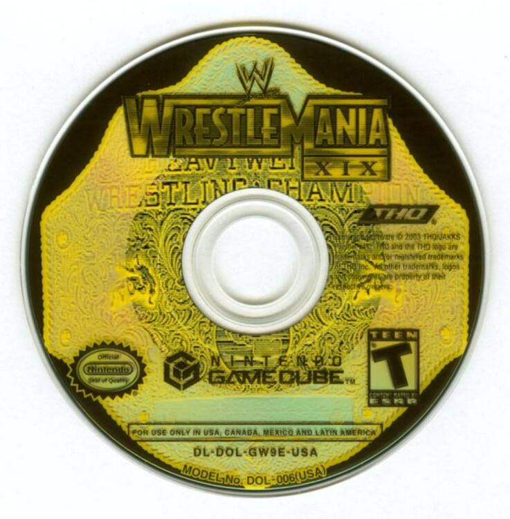 WWE Wrestlemania XIX (Loose) (used)