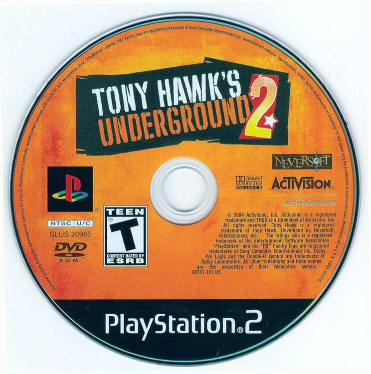 Tony Hawk's Underground 2 (Loose) (used)