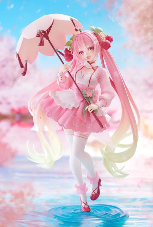 Hatsune Miku AMP+ Figure Sakura Dress Ver. (new)