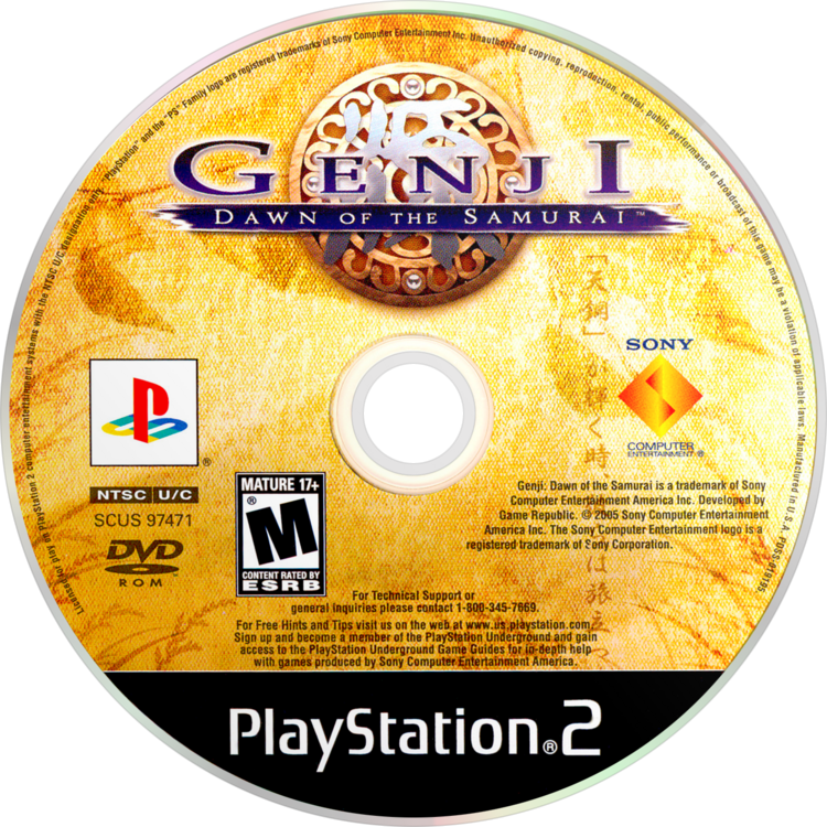 Genji Dawn of the Samurai (Loose) (used)