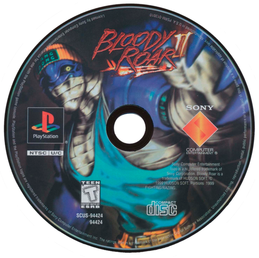 Bloody Roar 2 (Loose) (used)