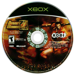 Dynasty Warriors 3 (Loose) (used)
