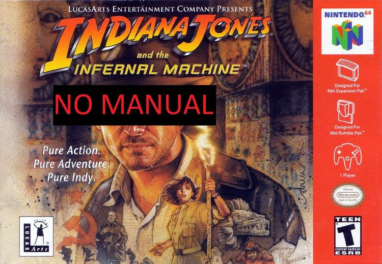 Indiana Jones Infernal Machine [NO MANUAL] (used)